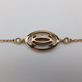 Logo Double C de CartierGoldenAU750B6038000SZ7787ロゴドゥーブルC ドゥ カルティエゴールドAU750B6038000SZ7787