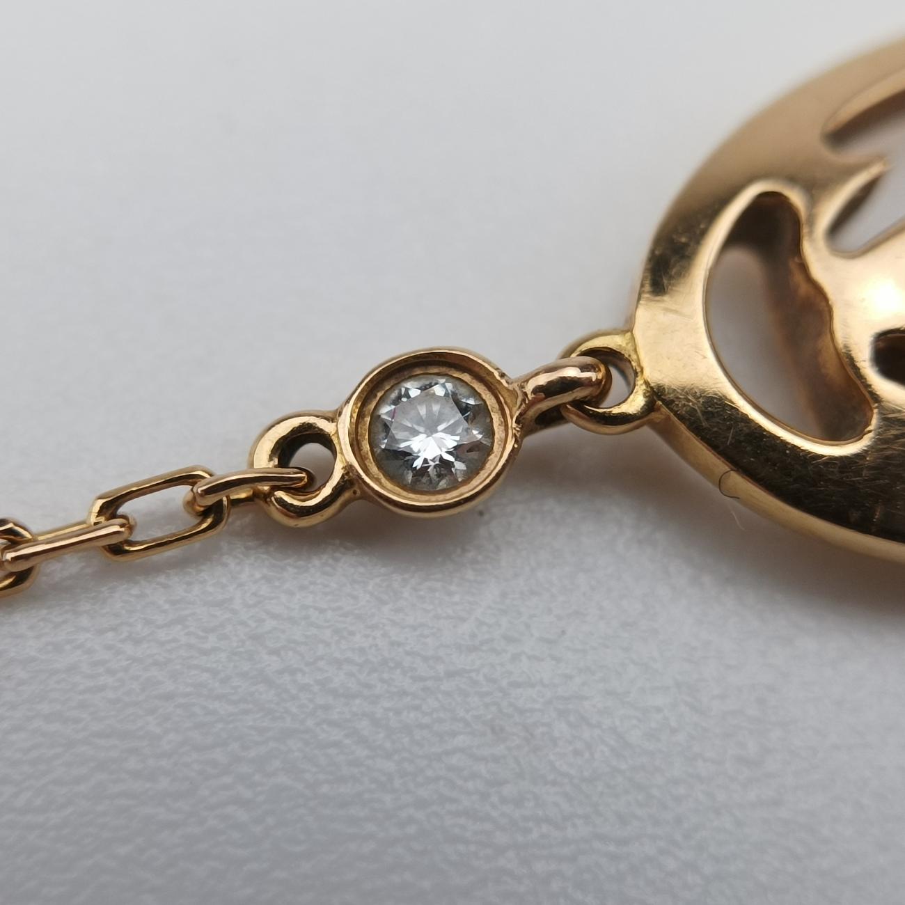 Logo Double C de CartierGoldenAU750B6038000SZ7787ロゴドゥーブルC ドゥ カルティエゴールドAU750B6038000SZ7787