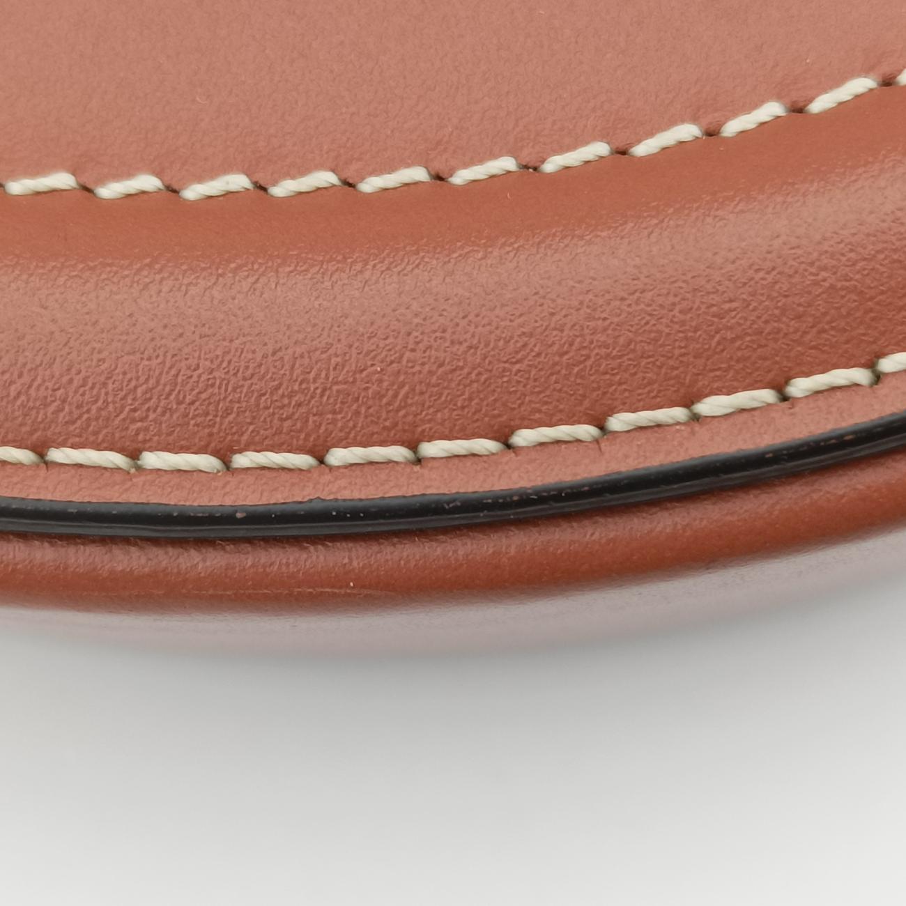 Oval Purse Cuir TriompheBrownLeatherS-SD-4251オーバルパース キュイル トリオンフブラウンレザーS-SD-4251