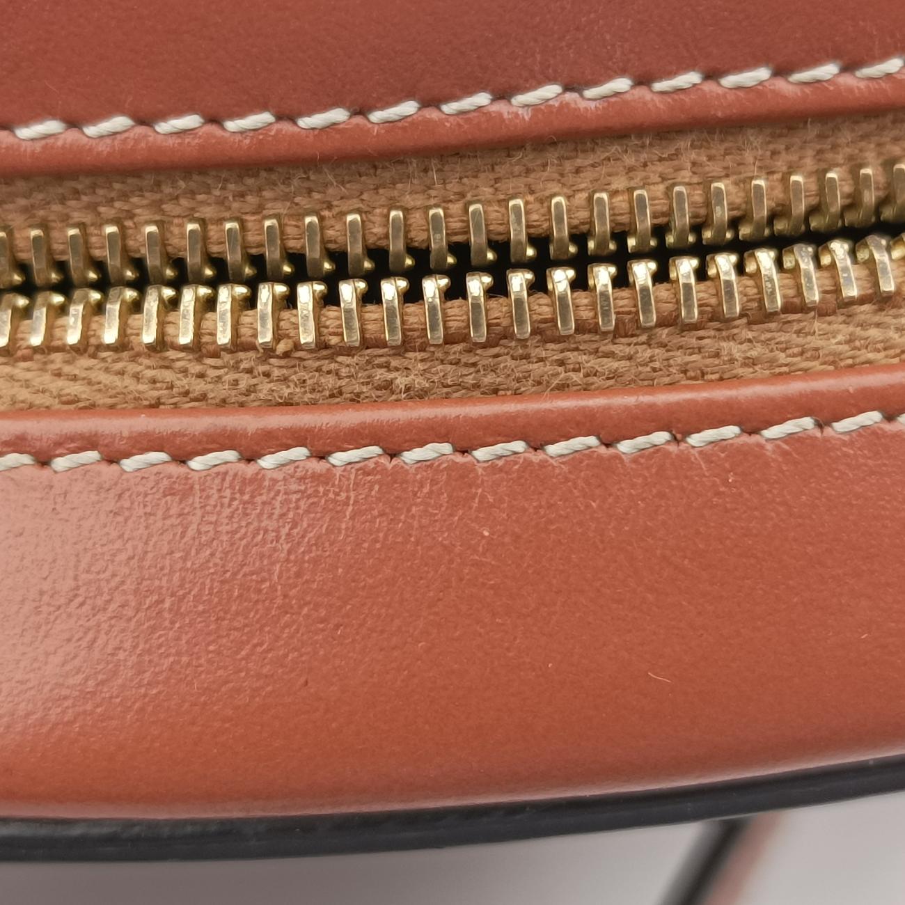 Oval Purse Cuir TriompheBrownLeatherS-SD-4251オーバルパース キュイル トリオンフブラウンレザーS-SD-4251