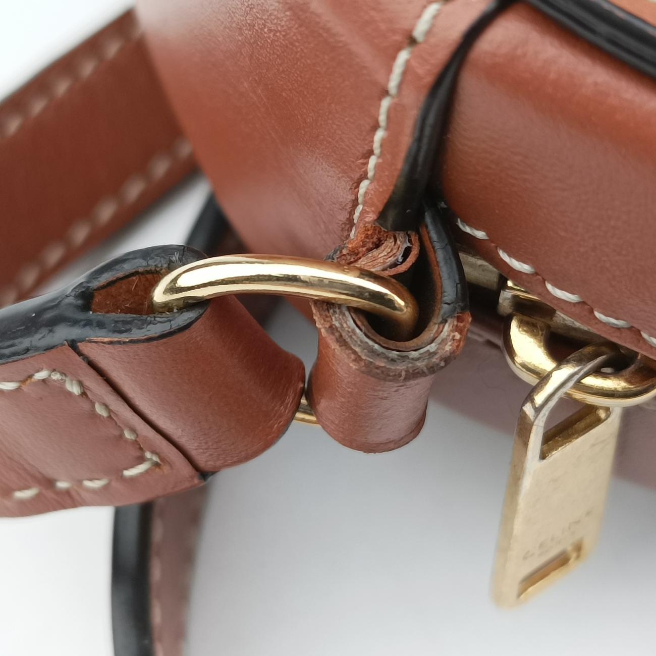 Oval Purse Cuir TriompheBrownLeatherS-SD-4251オーバルパース キュイル トリオンフブラウンレザーS-SD-4251