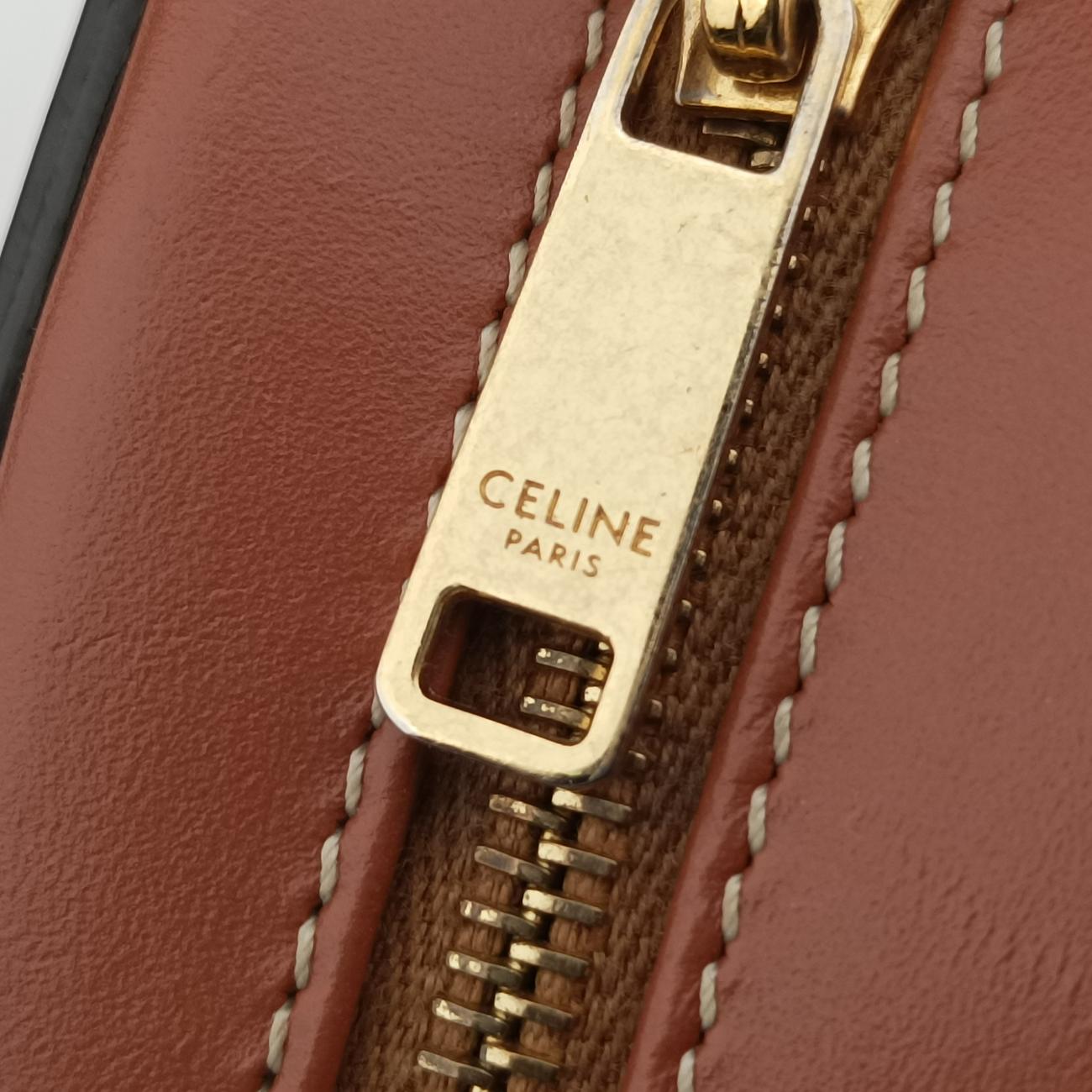 Oval Purse Cuir TriompheBrownLeatherS-SD-4251オーバルパース キュイル トリオンフブラウンレザーS-SD-4251