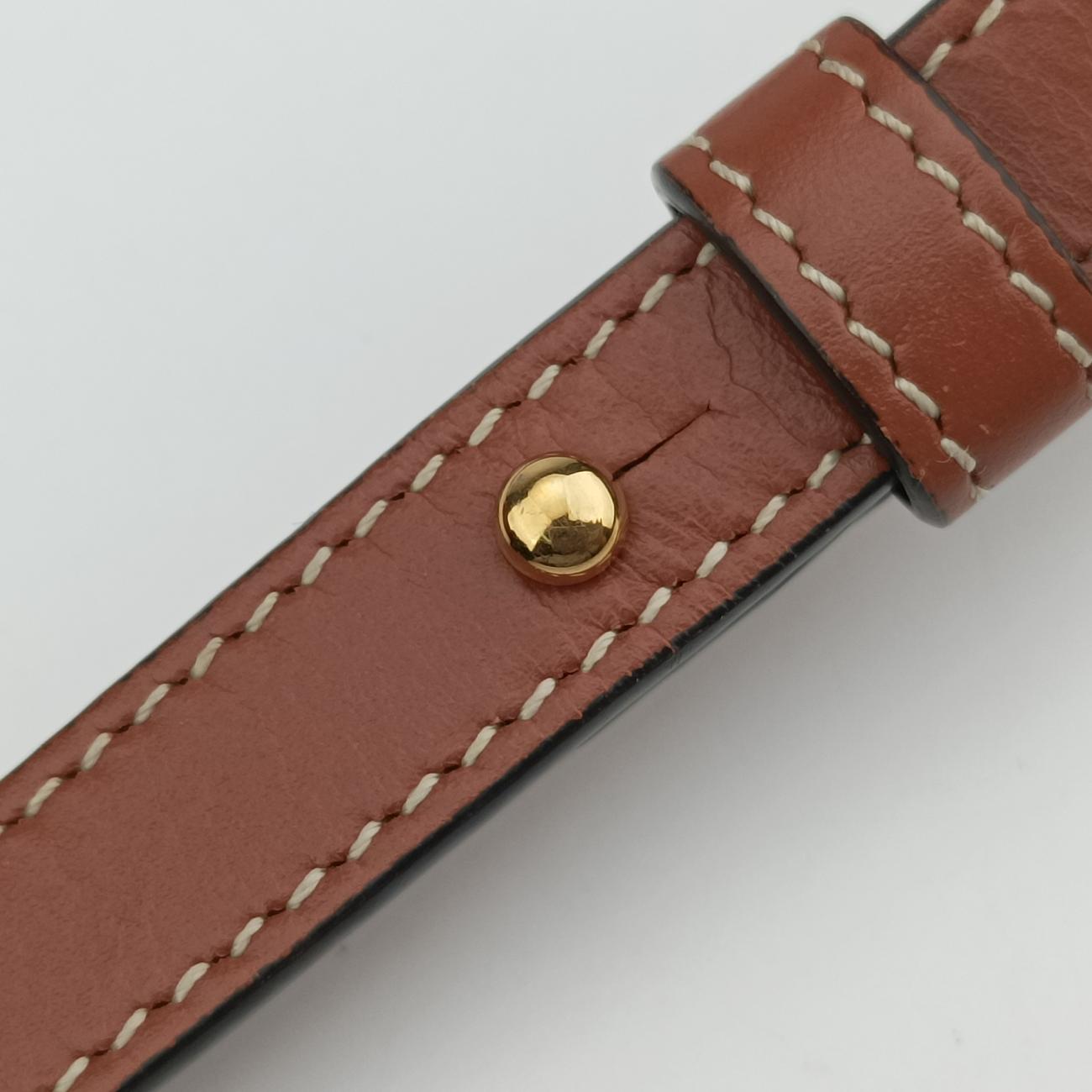 Oval Purse Cuir TriompheBrownLeatherS-SD-4251オーバルパース キュイル トリオンフブラウンレザーS-SD-4251