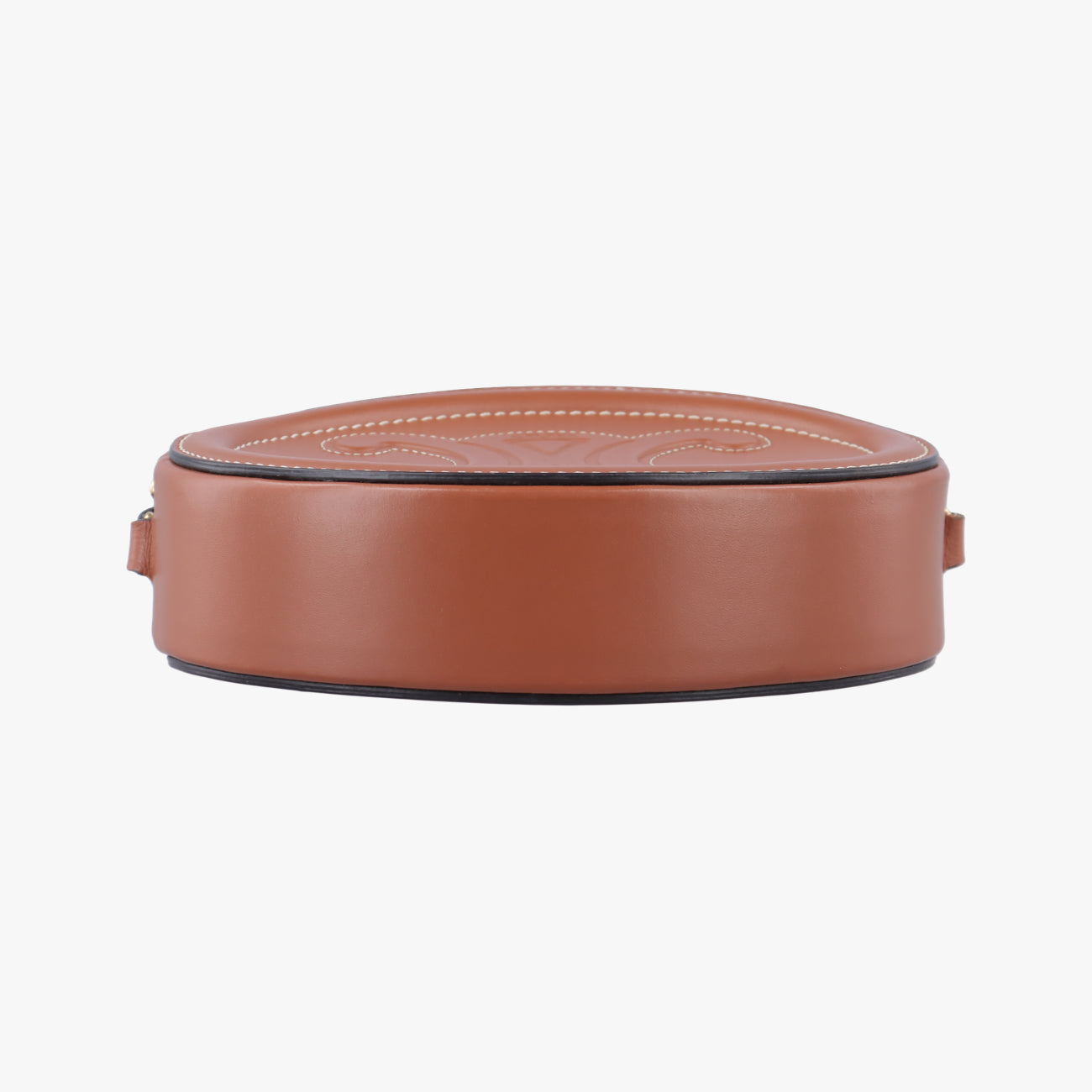 Oval Purse Cuir TriompheBrownLeatherS-SD-4251オーバルパース キュイル トリオンフブラウンレザーS-SD-4251