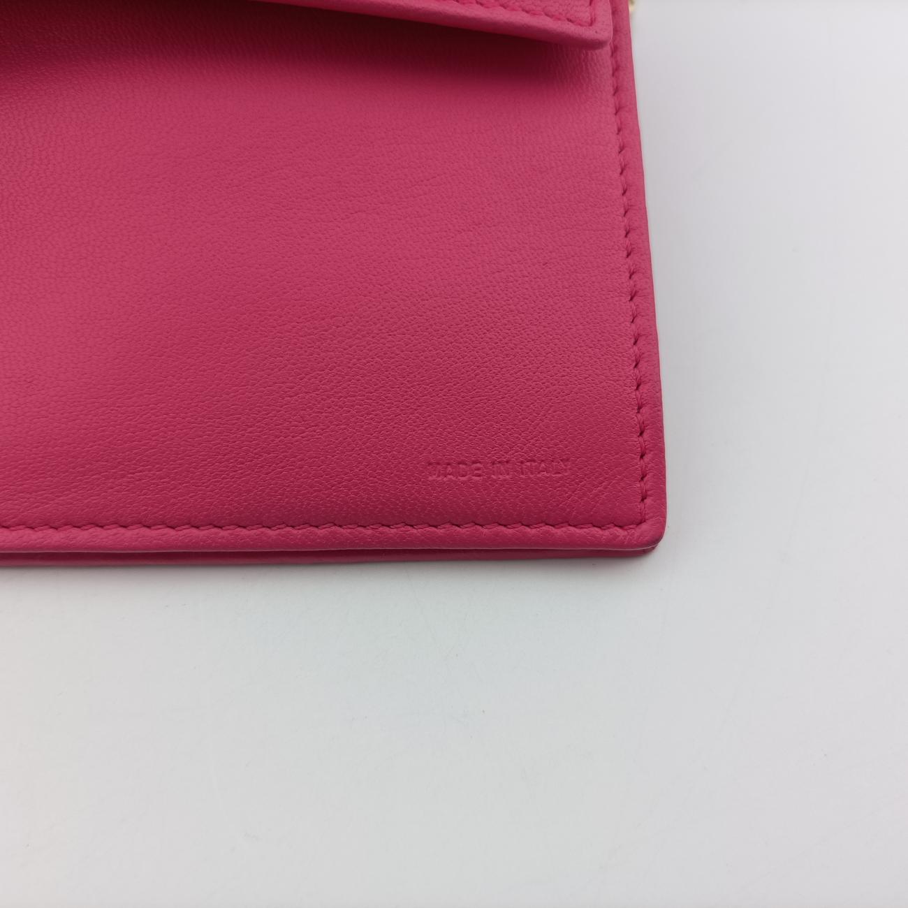 Embossed LogoPinklambskin8M02912401-8M0291-YMY-098エンボス ロゴピンクラムスキン8M02912401-8M0291-YMY-098