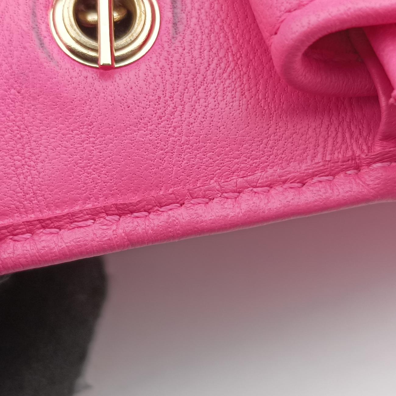 Embossed LogoPinklambskin8M02912401-8M0291-YMY-098エンボス ロゴピンクラムスキン8M02912401-8M0291-YMY-098