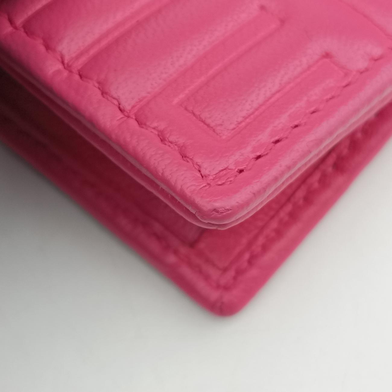 Embossed LogoPinklambskin8M02912401-8M0291-YMY-098エンボス ロゴピンクラムスキン8M02912401-8M0291-YMY-098