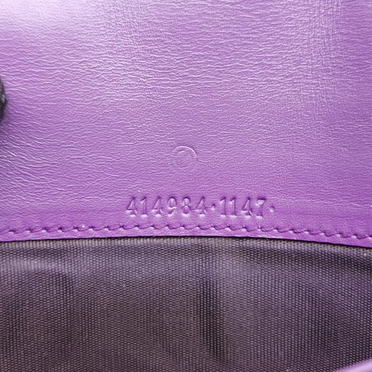 AnimalierPurpleLeather414984アニマリエ タイガーヘッドパープルレザー414984