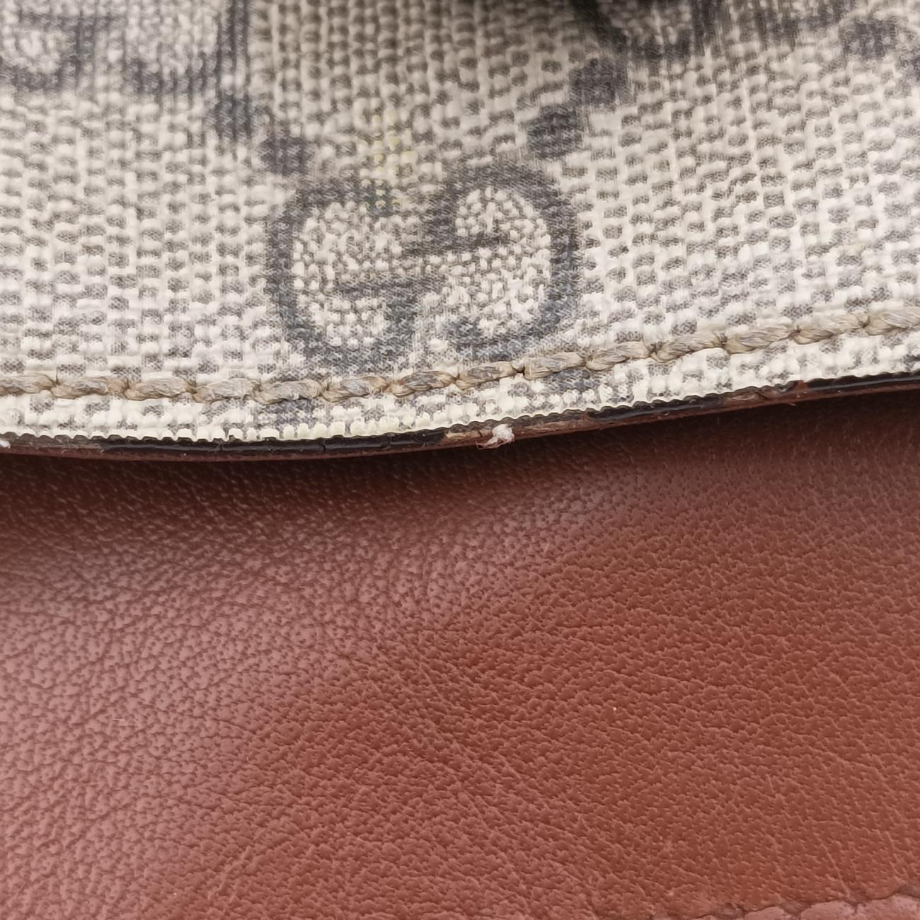 GG SupremeBrownPVC coated canvas453705D020913526GGスプリームブラウンPVCコーティングキャンバス453705D020913526