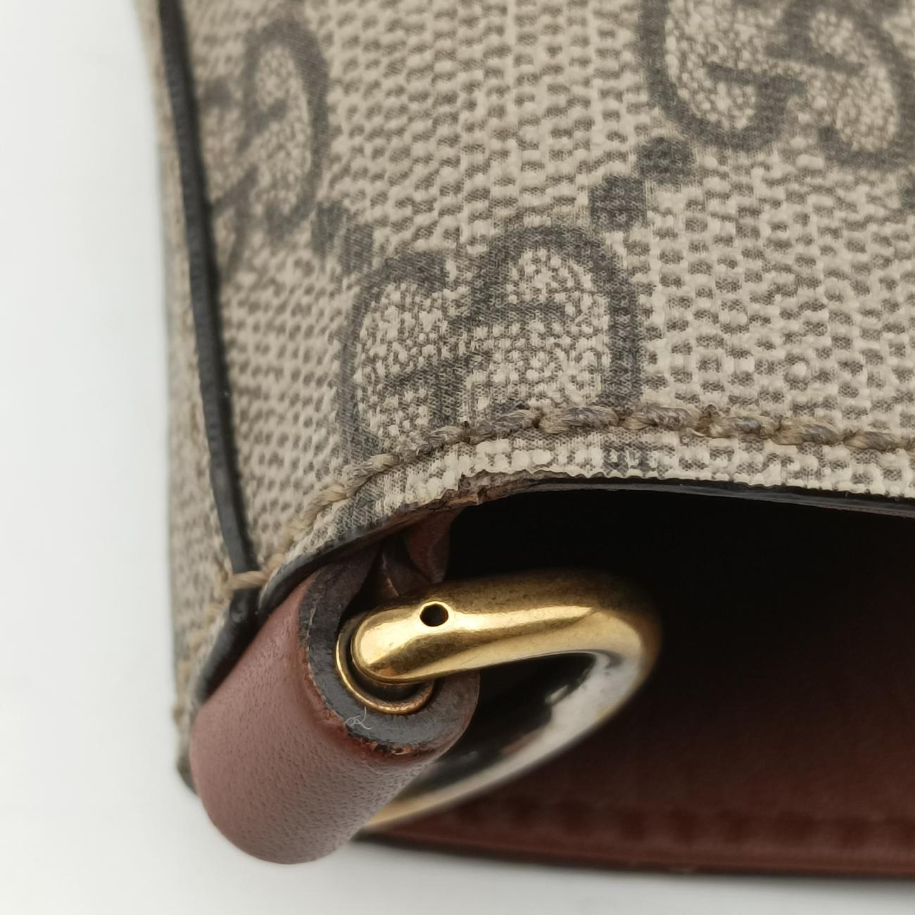 GG SupremeBrownPVC coated canvas453705D020913526GGスプリームブラウンPVCコーティングキャンバス453705D020913526