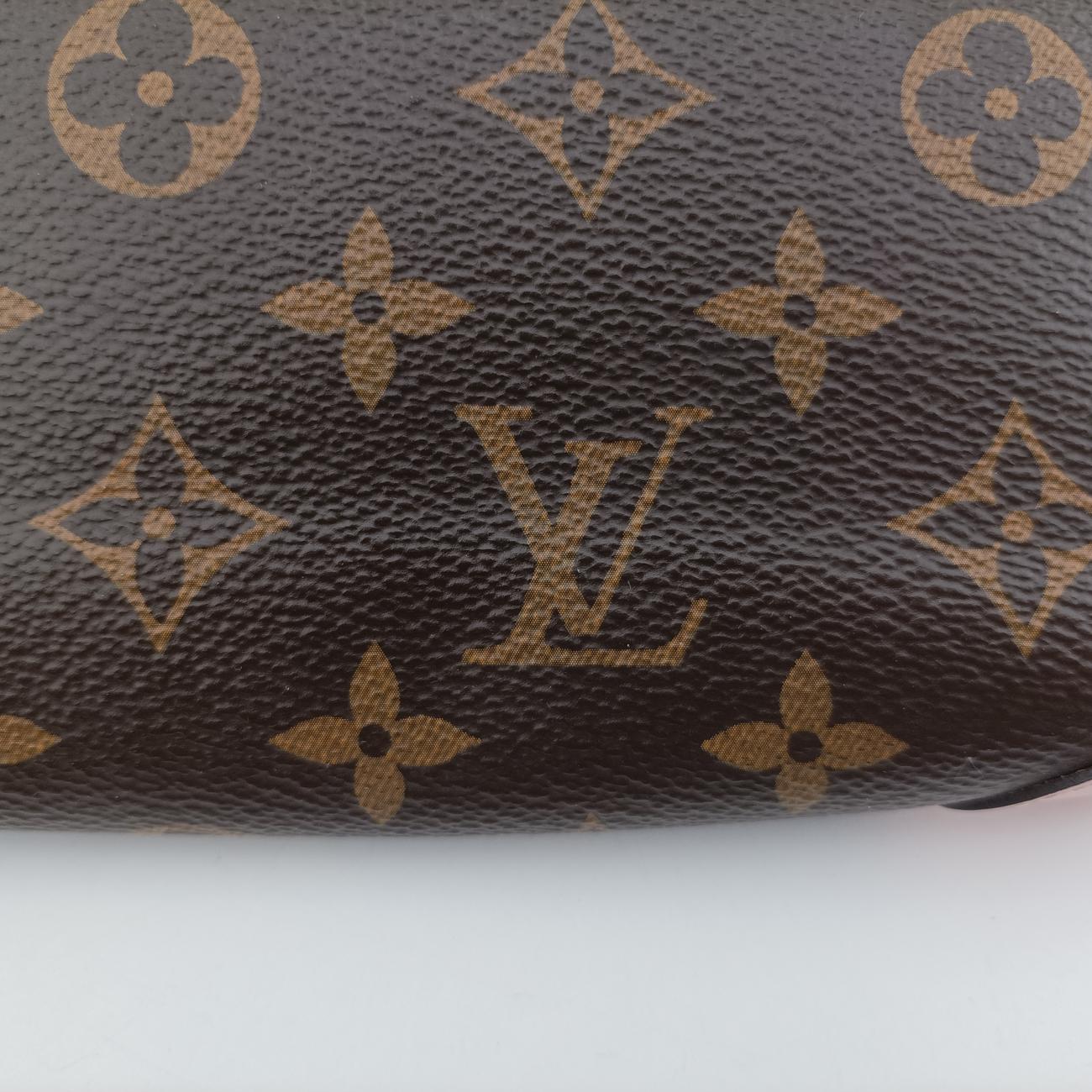 Pochette Felicie Valentine Dogbrown×pinkMonogram CanvasM67248TJ0158ポシェット・フェリシー2018SSモノグラム/ブラウン系×ピンクモノグラムキャンバスM67248TJ0158
