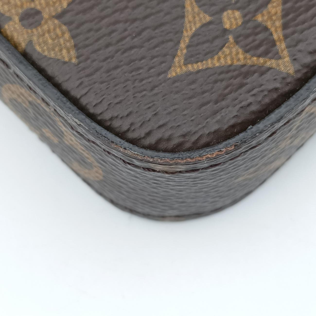 Pochette Felicie Valentine Dogbrown×pinkMonogram CanvasM67248TJ0158ポシェット・フェリシー2018SSモノグラム/ブラウン系×ピンクモノグラムキャンバスM67248TJ0158