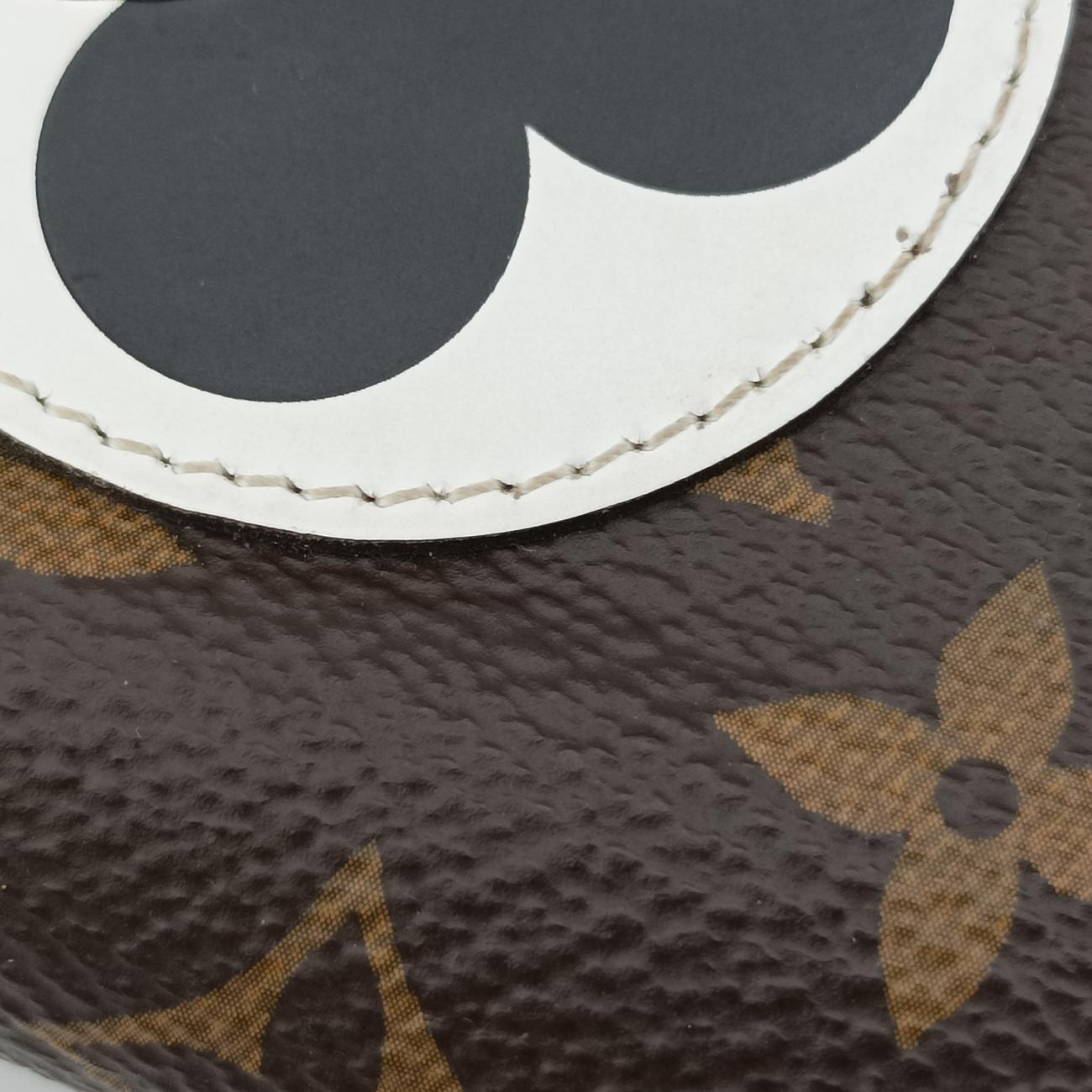 Pochette Felicie Valentine Dogbrown×pinkMonogram CanvasM67248TJ0158ポシェット・フェリシー2018SSモノグラム/ブラウン系×ピンクモノグラムキャンバスM67248TJ0158