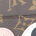 Pochette Felicie Valentine Dogbrown×pinkMonogram CanvasM67248TJ0158ポシェット・フェリシー2018SSモノグラム/ブラウン系×ピンクモノグラムキャンバスM67248TJ0158