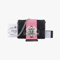 Crystal RibbonsMulticolourLeather1BD0677/Kクリスタルリボン ラインストーンマルチカラーレザー1BD0677/K