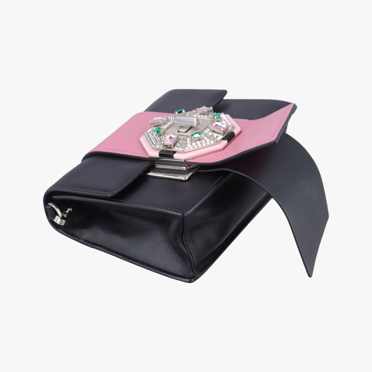Crystal RibbonsMulticolourLeather1BD0677/Kクリスタルリボン ラインストーンマルチカラーレザー1BD0677/K