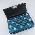 Rockstud SPIKE UPBlueLeatherBL-P122VPX0ロックスタッズスパイクブルーレザーBL-P122VPX0