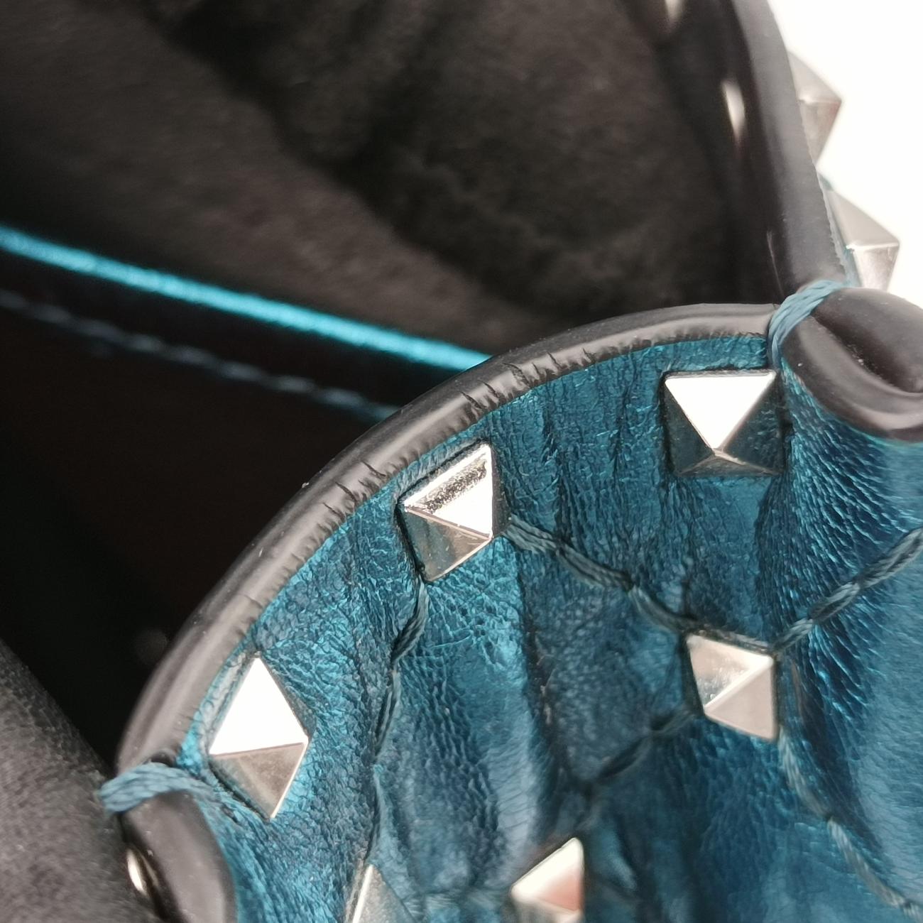 Rockstud SPIKE UPBlueLeatherBL-P122VPX0ロックスタッズスパイクブルーレザーBL-P122VPX0