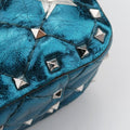 Rockstud SPIKE UPBlueLeatherBL-P122VPX0ロックスタッズスパイクブルーレザーBL-P122VPX0
