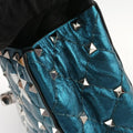 Rockstud SPIKE UPBlueLeatherBL-P122VPX0ロックスタッズスパイクブルーレザーBL-P122VPX0