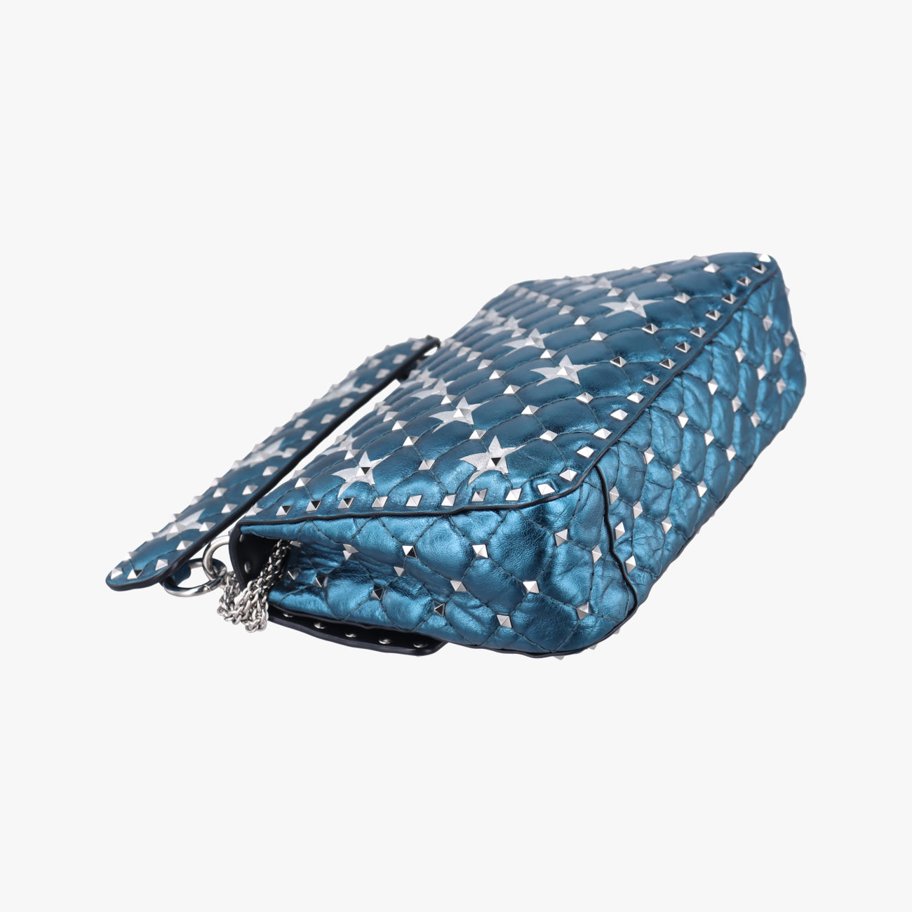 Rockstud SPIKE UPBlueLeatherBL-P122VPX0ロックスタッズスパイクブルーレザーBL-P122VPX0