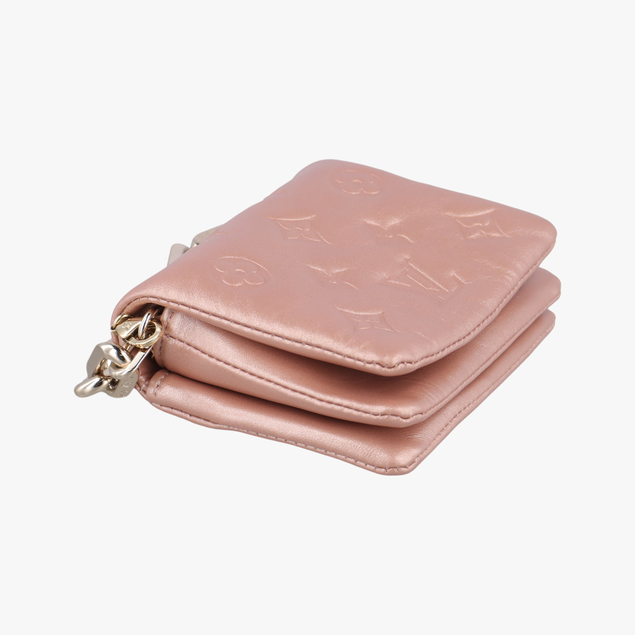 COUSSINROSE BALLERINlambskinM21765ICチップクッサンローズバレリーヌラムスキンM21765ICチップ