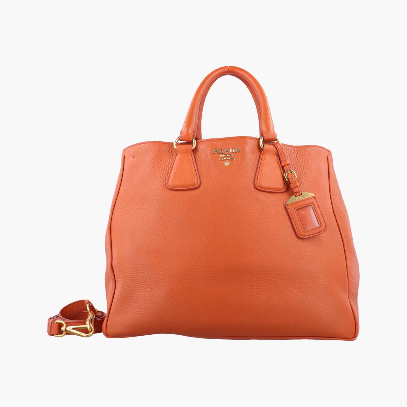 Vitello Daino Top HandleOrangeLeatherBN2420208ヴィッテロ ダイノ トップハンドルオレンジレザーBN2420208