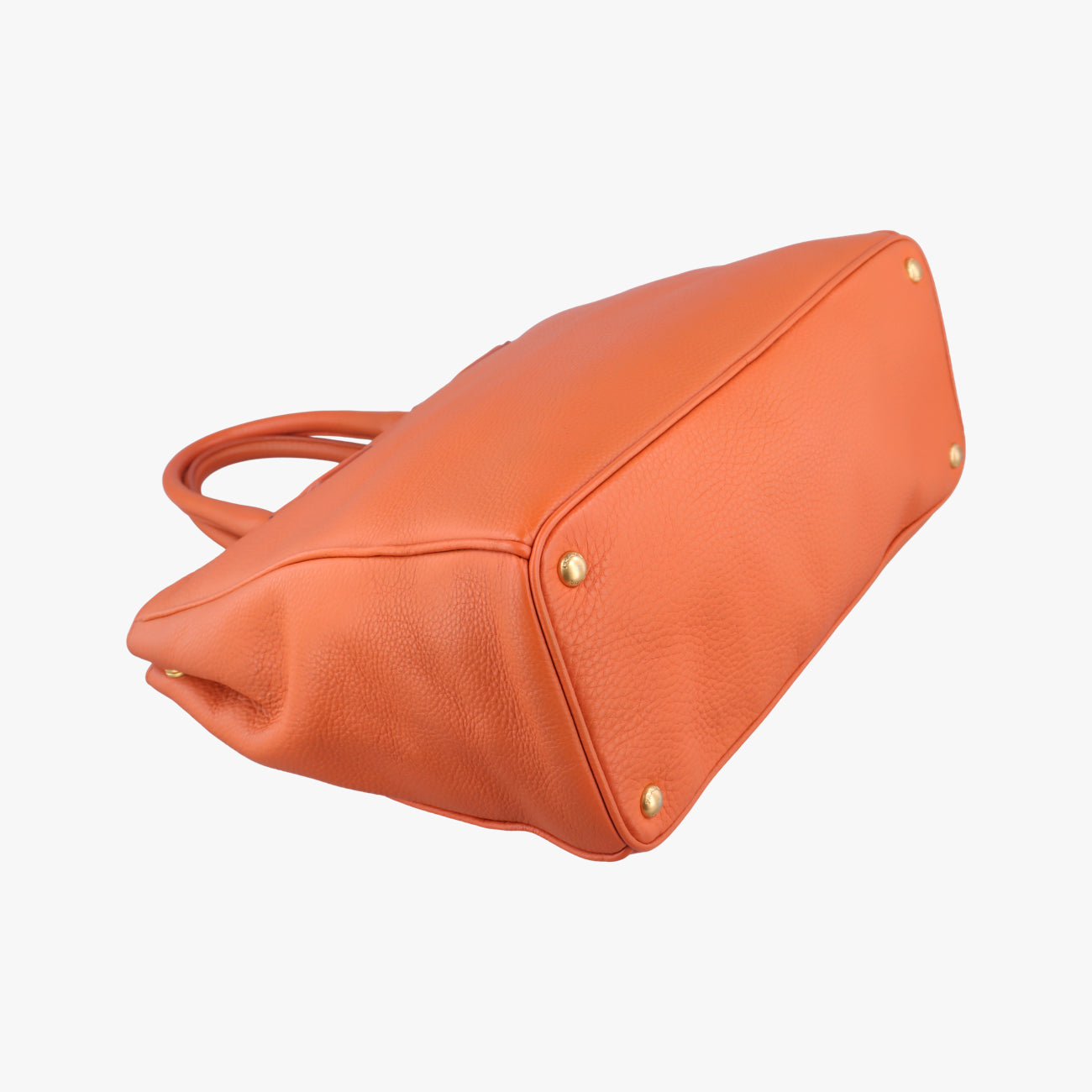 Vitello Daino Top HandleOrangeLeatherBN2420208ヴィッテロ ダイノ トップハンドルオレンジレザーBN2420208