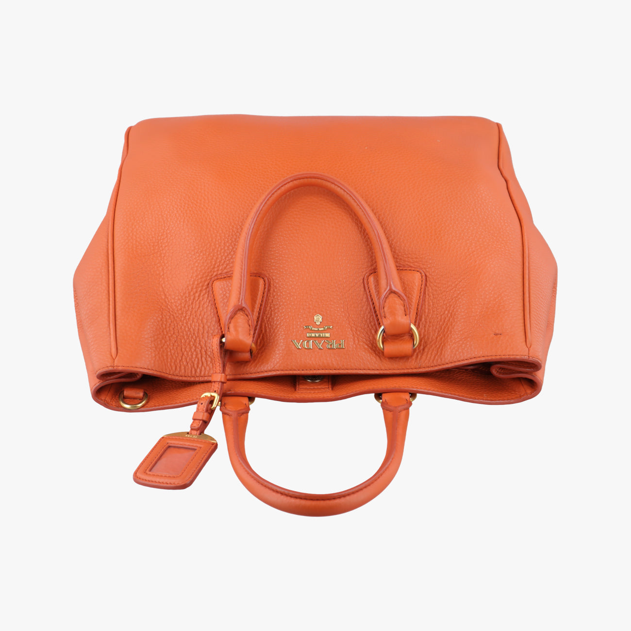 Vitello Daino Top HandleOrangeLeatherBN2420208ヴィッテロ ダイノ トップハンドルオレンジレザーBN2420208