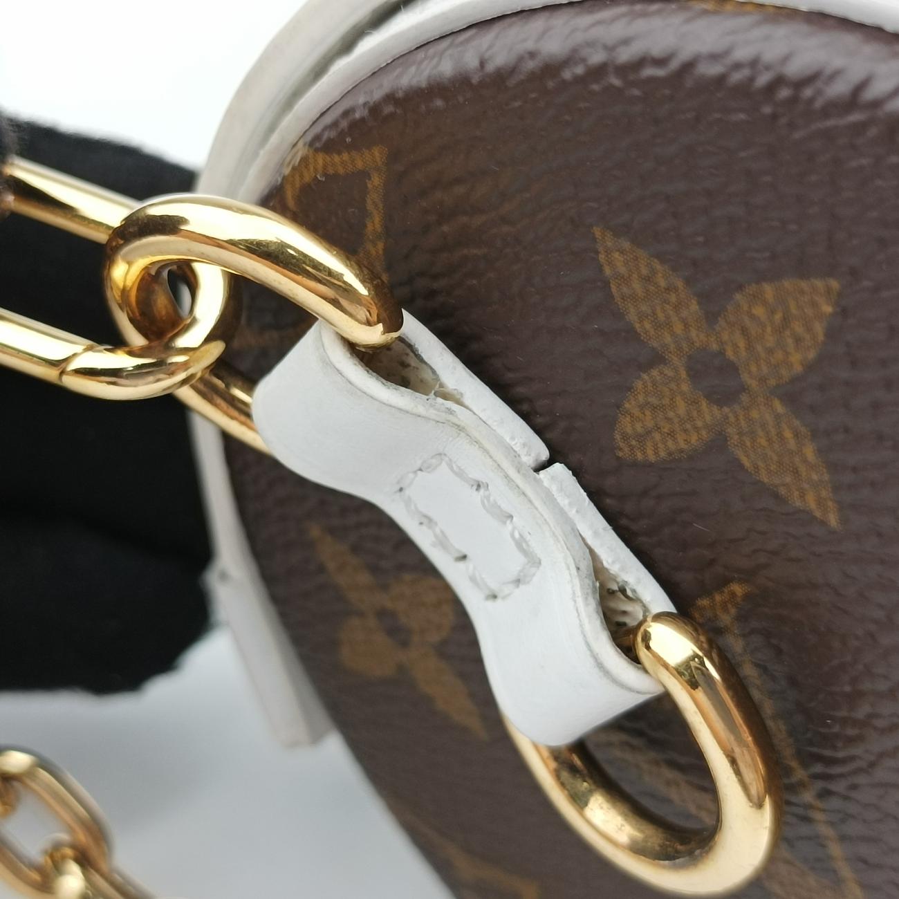 Papillon TrunkBrown×whiteMonogram Canvas×calf leatherM81485ICチップパピヨン トランクモノグラム/ブラウン系×ホワイトモノグラムキャンバス×カーフレザーM81485ICチップ