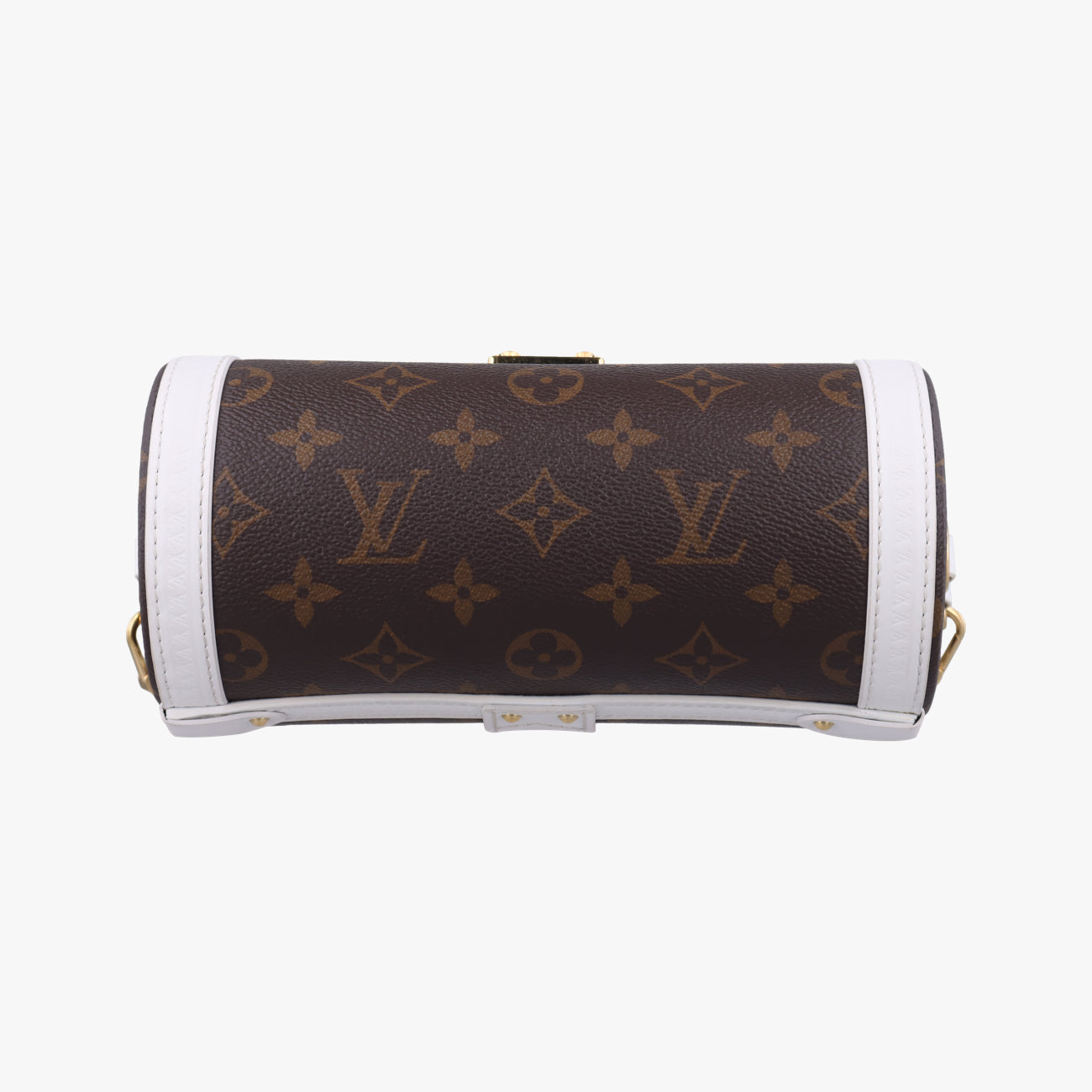 Papillon TrunkBrown×whiteMonogram Canvas×calf leatherM81485ICチップパピヨン トランクモノグラム/ブラウン系×ホワイトモノグラムキャンバス×カーフレザーM81485ICチップ