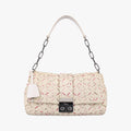 Miss Dior New Rock Cannage StitchWhitelambskin15-BO-0151ミス ディオール ニューロック カナージュ ステッチホワイトラムスキン15-BO-0151