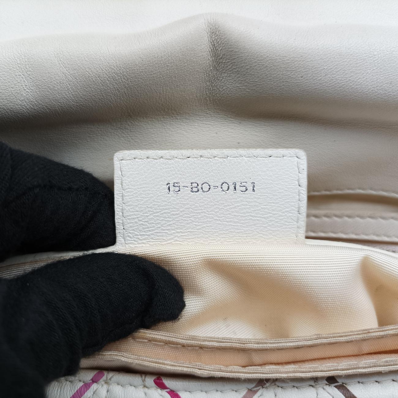 Miss Dior New Rock Cannage StitchWhitelambskin15-BO-0151ミス ディオール ニューロック カナージュ ステッチホワイトラムスキン15-BO-0151