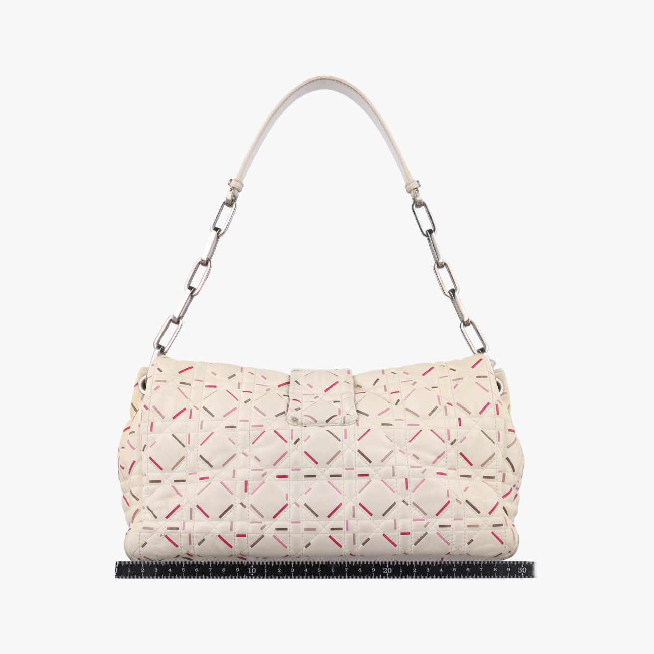 Miss Dior New Rock Cannage StitchWhitelambskin15-BO-0151ミス ディオール ニューロック カナージュ ステッチホワイトラムスキン15-BO-0151