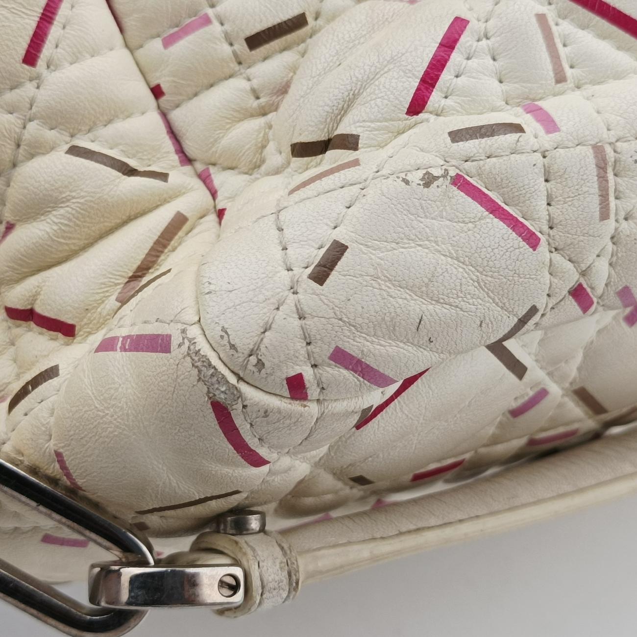 Miss Dior New Rock Cannage StitchWhitelambskin15-BO-0151ミス ディオール ニューロック カナージュ ステッチホワイトラムスキン15-BO-0151