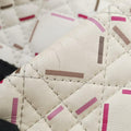 Miss Dior New Rock Cannage StitchWhitelambskin15-BO-0151ミス ディオール ニューロック カナージュ ステッチホワイトラムスキン15-BO-0151