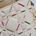 Miss Dior New Rock Cannage StitchWhitelambskin15-BO-0151ミス ディオール ニューロック カナージュ ステッチホワイトラムスキン15-BO-0151