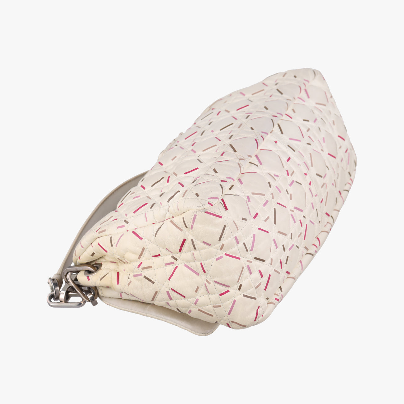 Miss Dior New Rock Cannage StitchWhitelambskin15-BO-0151ミス ディオール ニューロック カナージュ ステッチホワイトラムスキン15-BO-0151