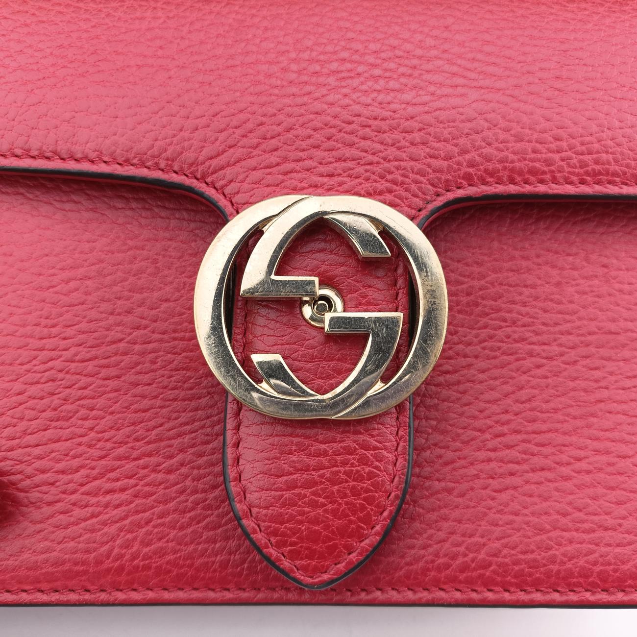 Interlocking GRedLeather510304A029889251インターロッキングGレッドレザー510304A029889251
