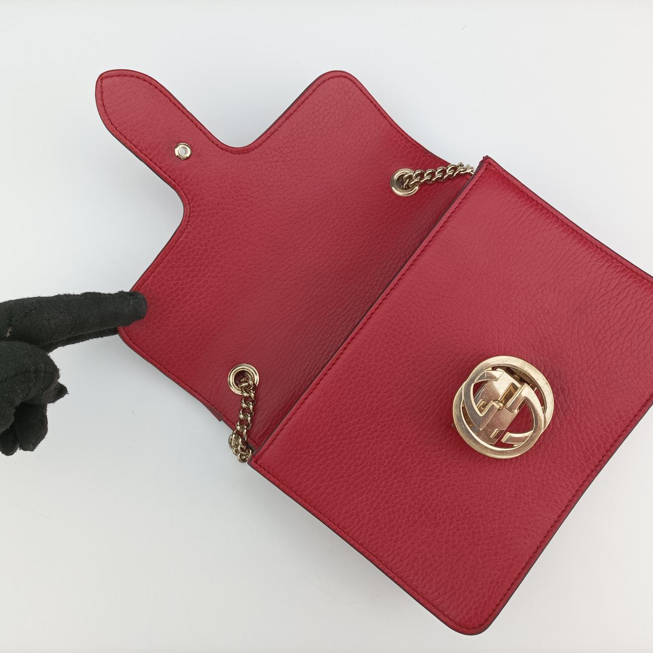 Interlocking GRedLeather510304A029889251インターロッキングGレッドレザー510304A029889251