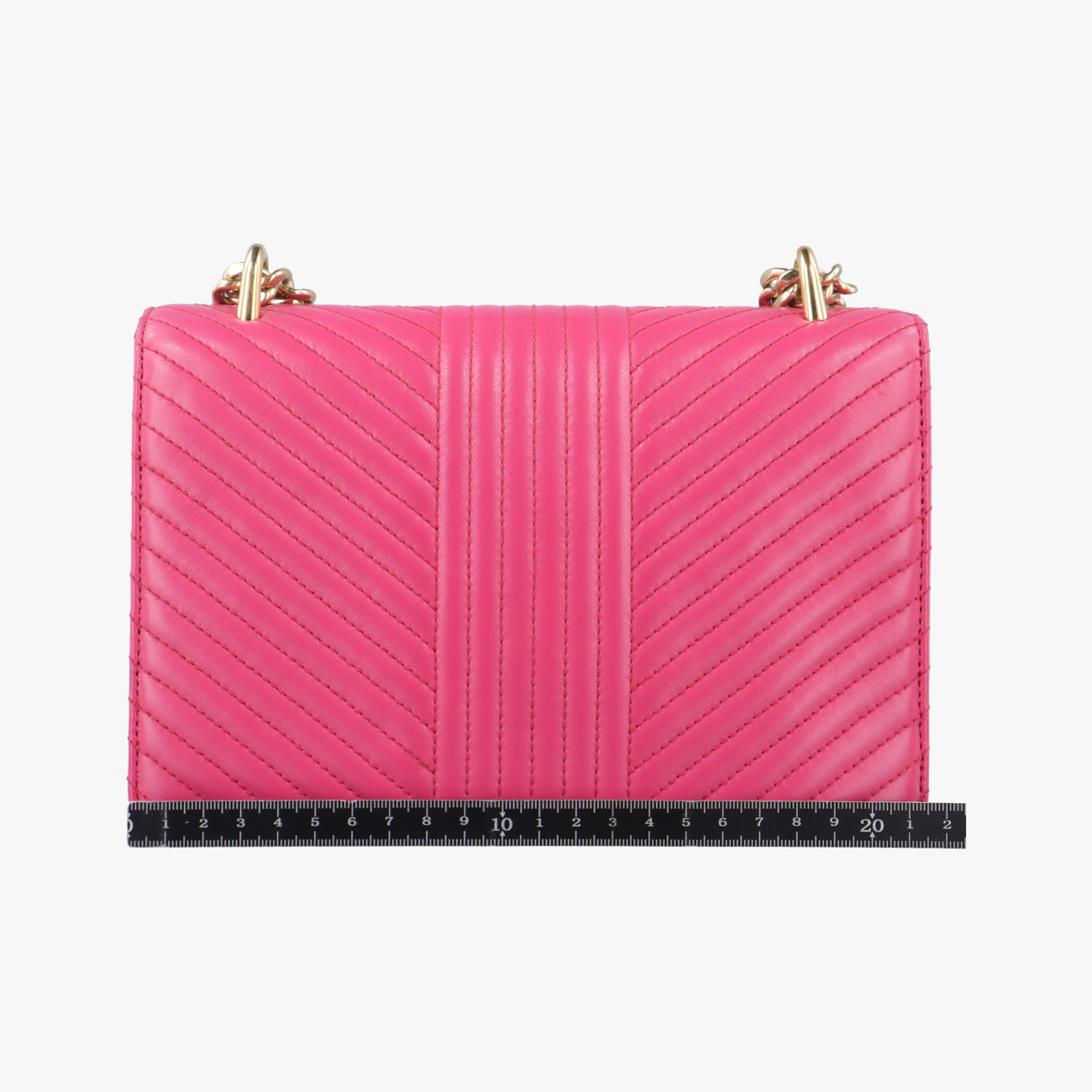 Turn lock Chevron Impunture Autre CuirRoseLeather31/A3ターン ロックローズ レッドレザー31/A3