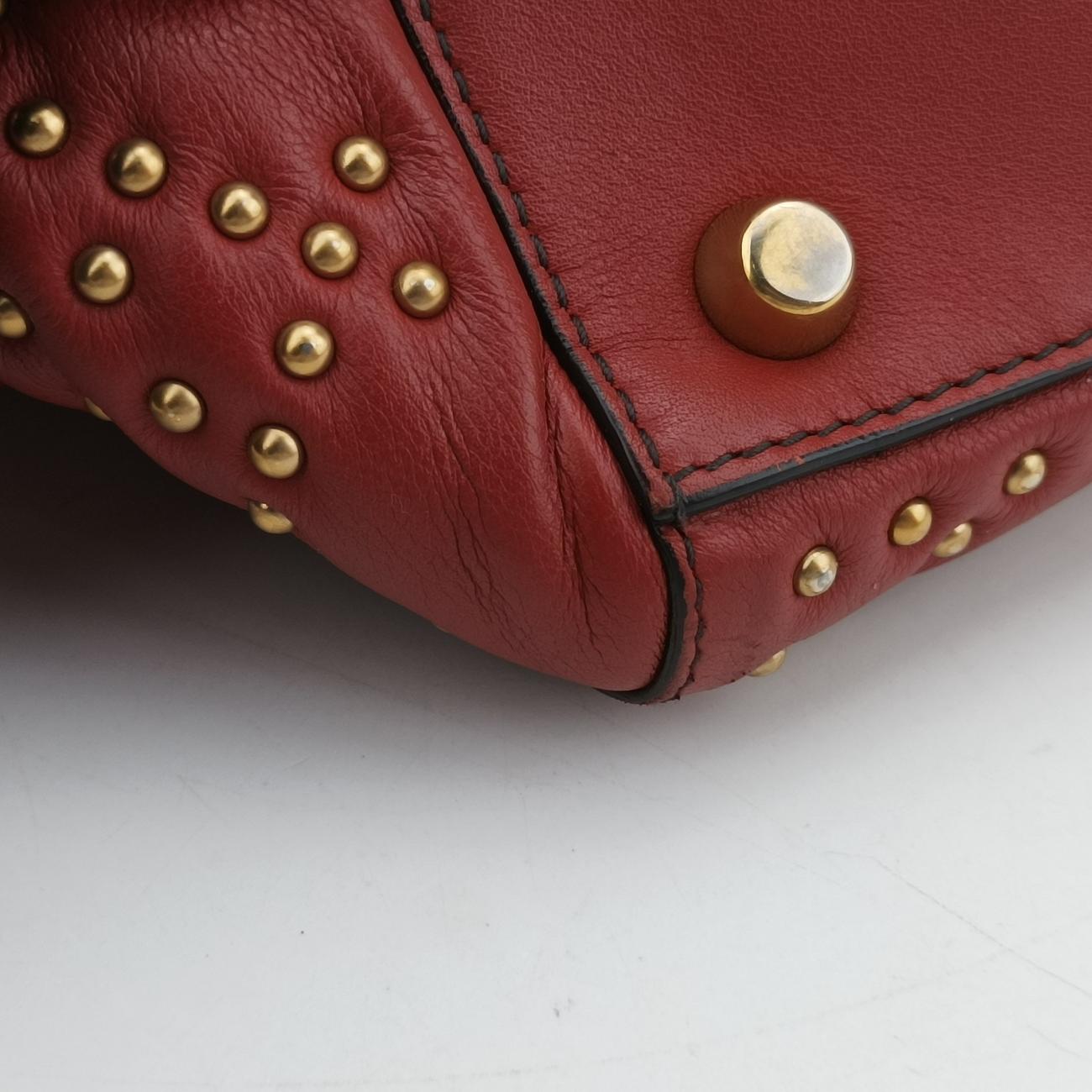 Lady DiorRedLeather01-BO-1117レディディオールレッドレザー01-BO-1117