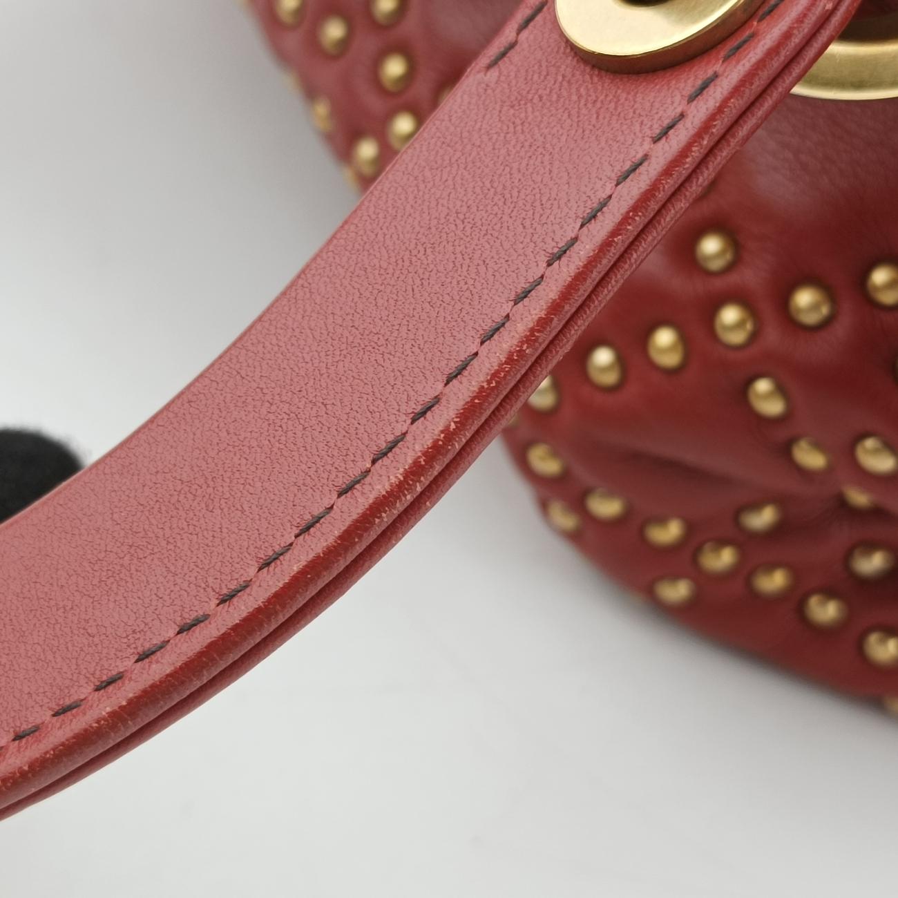 Lady DiorRedLeather01-BO-1117レディディオールレッドレザー01-BO-1117