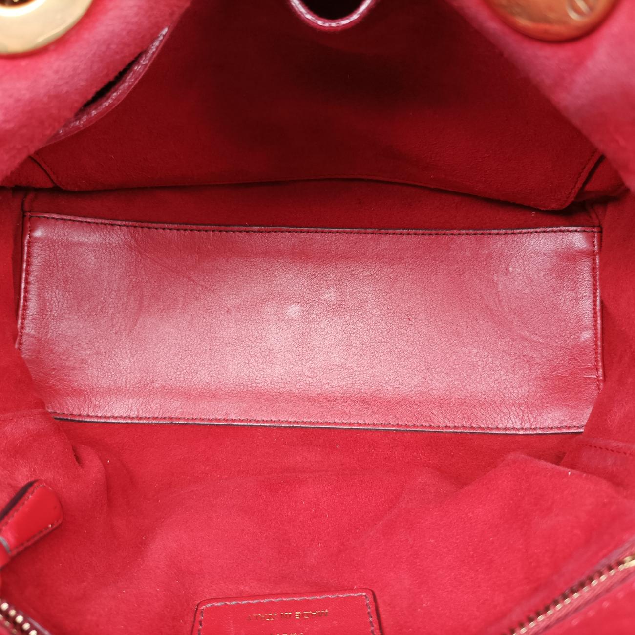 Lady DiorRedLeather01-BO-1117レディディオールレッドレザー01-BO-1117
