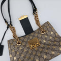 PadlockMulticolourPVC coated canvas x leather498156F031099043パドロックマルチカラーPVCコーティングキャンバス×レザー498156F031099043