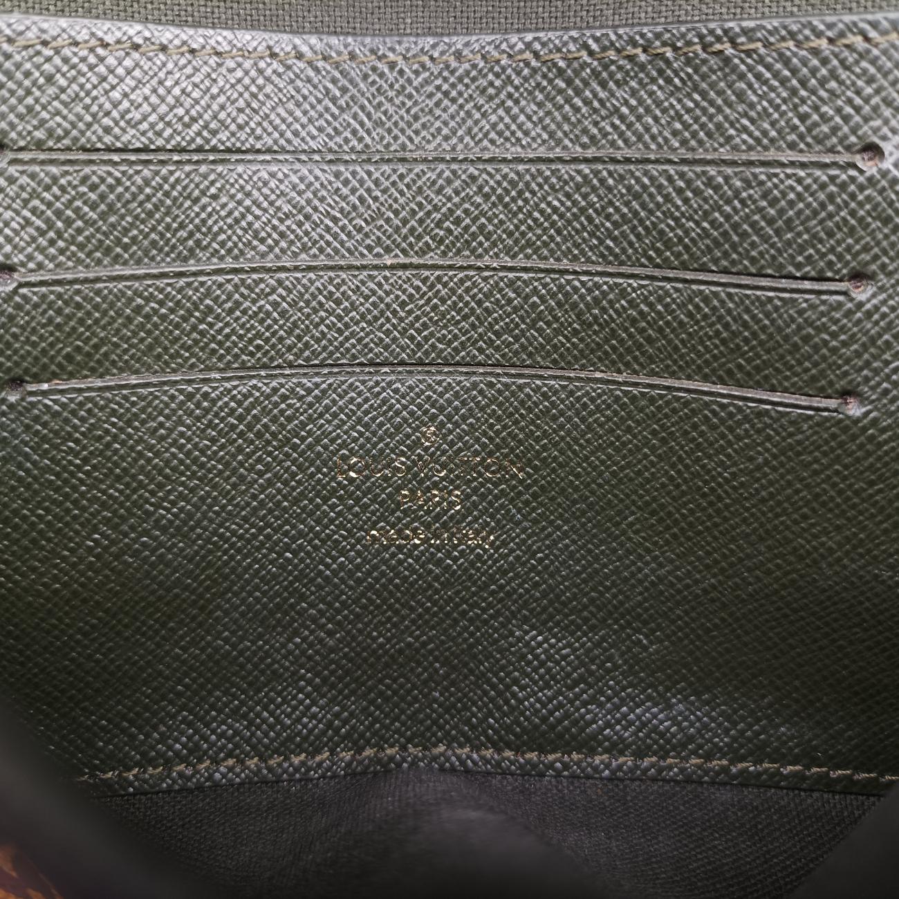 Multi Pochette FeLICIEBrown×KHAKIMonogram CanvasM80091ICチップミュルティ ポシェット フェリシーモノグラム/ブラウン系×カーキモノグラムキャンバスM80091ICチップ