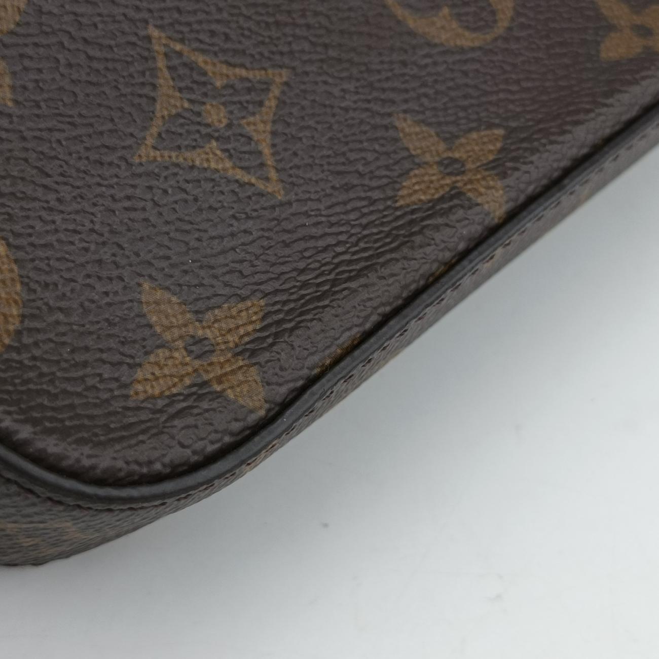 Multi Pochette FeLICIEBrown×KHAKIMonogram CanvasM80091ICチップミュルティ ポシェット フェリシーモノグラム/ブラウン系×カーキモノグラムキャンバスM80091ICチップ
