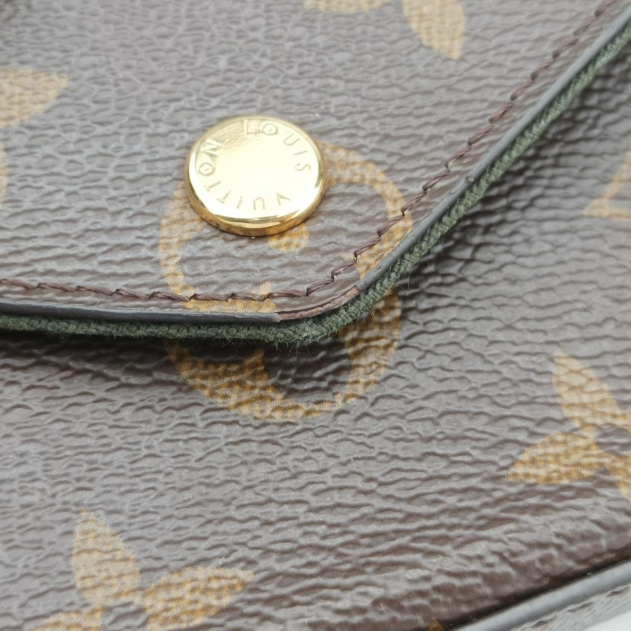 Multi Pochette FeLICIEBrown×KHAKIMonogram CanvasM80091ICチップミュルティ ポシェット フェリシーモノグラム/ブラウン系×カーキモノグラムキャンバスM80091ICチップ