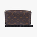 Multi Pochette FeLICIEBrown×KHAKIMonogram CanvasM80091ICチップミュルティ ポシェット フェリシーモノグラム/ブラウン系×カーキモノグラムキャンバスM80091ICチップ