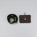 Multi Pochette FeLICIEBrown×KHAKIMonogram CanvasM80091ICチップミュルティ ポシェット フェリシーモノグラム/ブラウン系×カーキモノグラムキャンバスM80091ICチップ